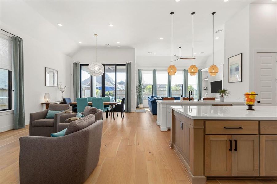Enjoy this living space with a floorplan that offers the epitome of open concept living.