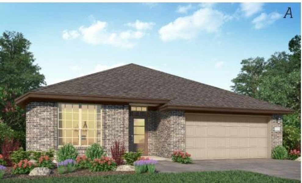 New construction Single-Family house 9815 Keystone Meadow Place, Baytown, TX 77521 Lantana II- photo