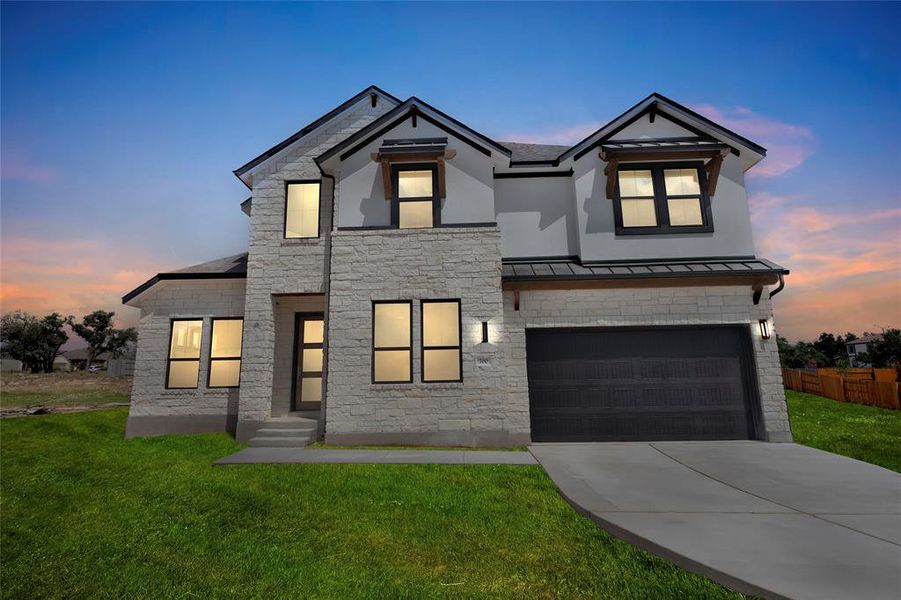 New construction Single-Family house 700 Crescent View Dr, Georgetown, TX 78628 - photo