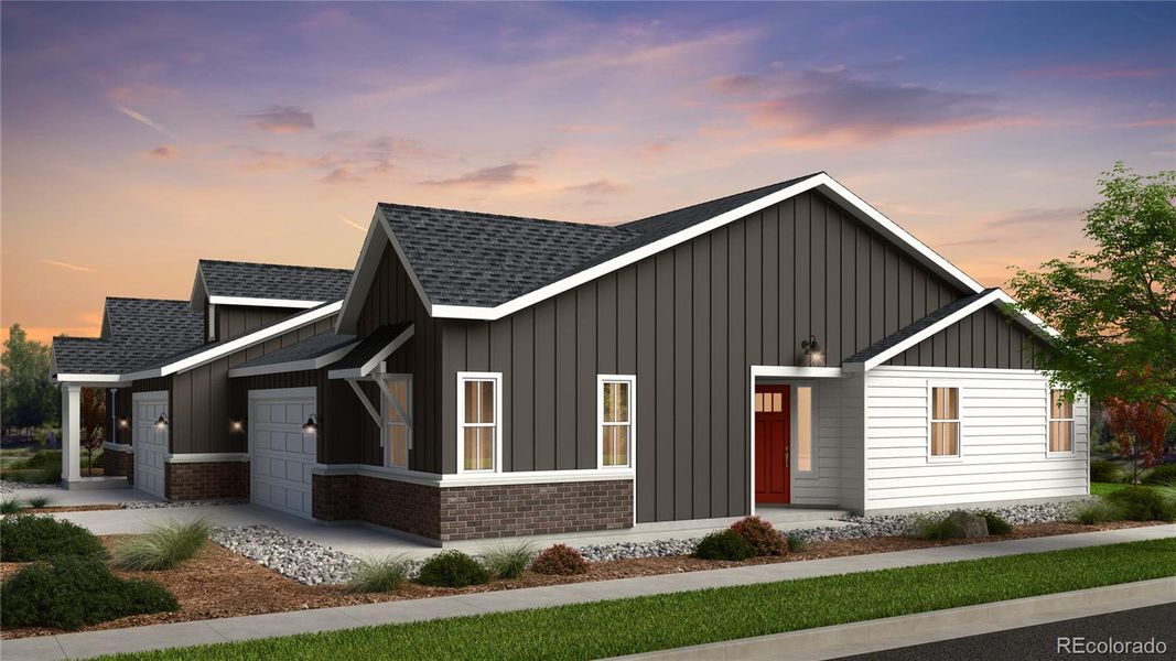 New construction Single-Family house 3488 N Duquesne Way, Aurora, CO 80019 Rocky Mountain - With Opt. Basement- photo