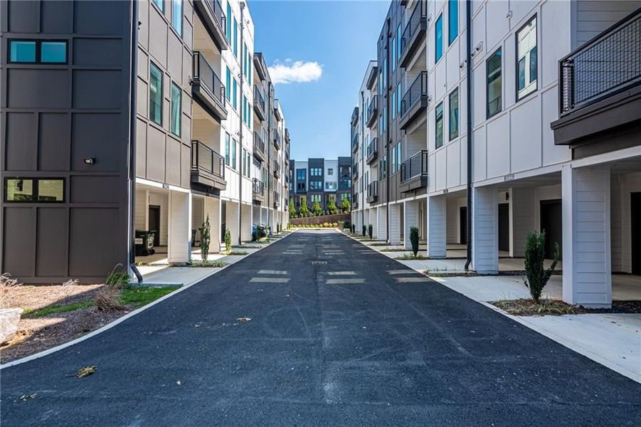 Clean streetscapes at Grant Place.