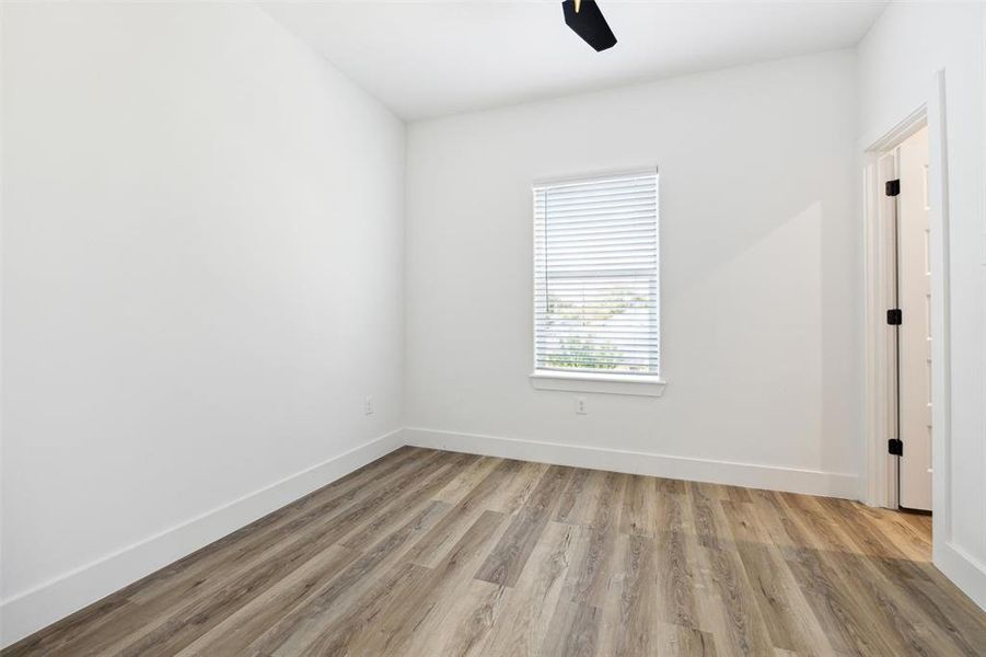 3rd Bedroom with closet