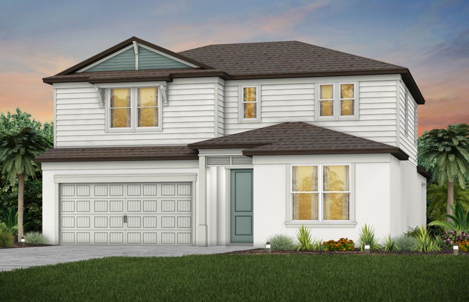 New construction Single-Family house Ruby, Simmons Ranch Court, Riverview, FL 33578 - photo
