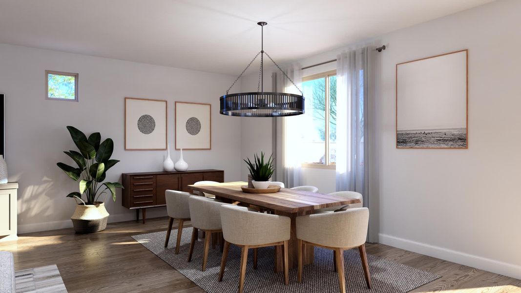 Dining Room | Wrightson | Wildera – Peak Series | New Homes in San Tan Valley, AZ | Landsea Homes