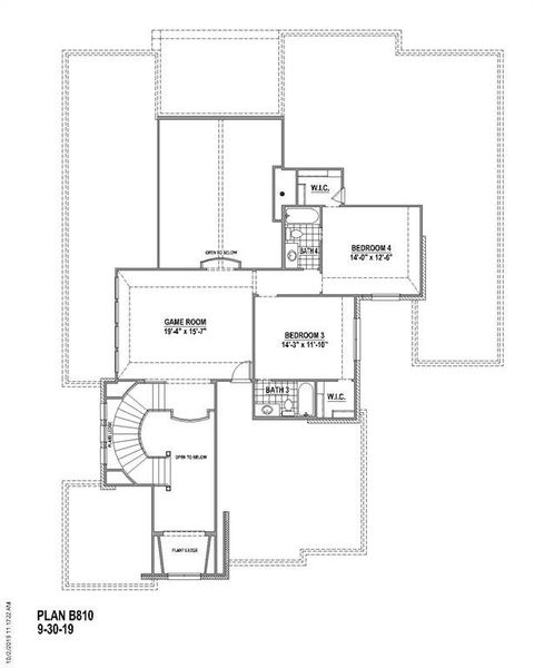 2nd Level Floor Plan