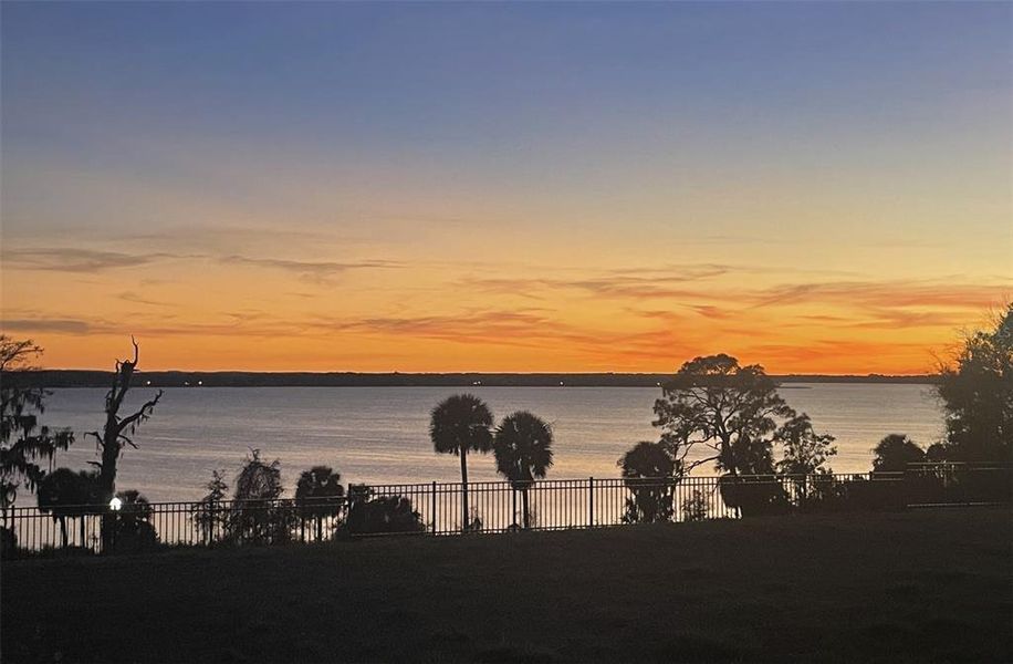 Sunset View over Lake Dora