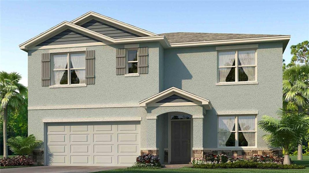 New construction Single-Family house 7350 Broad River Avenue, Land O' Lakes, FL 34638 - photo