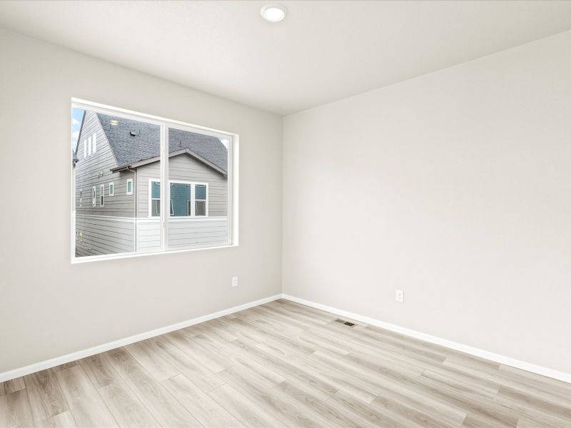 The Crestone floorplan, images taken at Baseline.