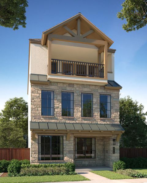 New construction Single-Family house Lexington Modern Hill Country, 8120 Bromley Drive, Dallas, TX 75231 - photo