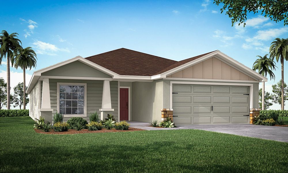 New construction Single-Family house 2555 58Th Circle East, Palmetto, FL 34221 Parker II- photo