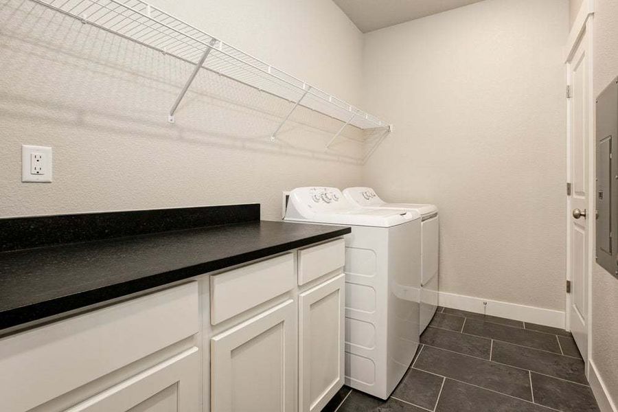 Laundry Room - Not actual Home - Finishes May Vary