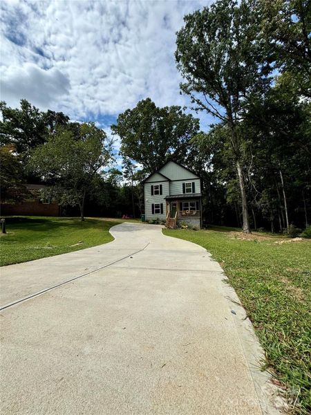 EXTENDED DRIVEWAY FRONT ELEVATION