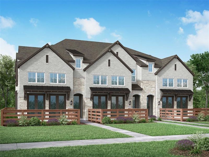 New construction Townhouse house 3701 Bel Air, Sherman, TX 75090 - photo