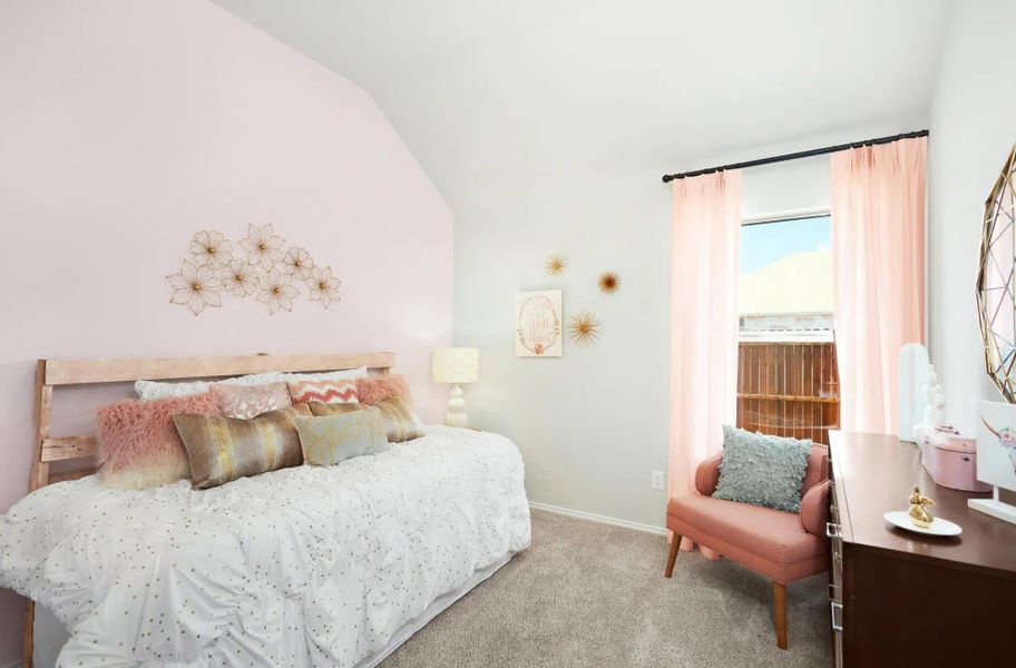 Bedroom | Concept 2065 at Hunters Ridge in Crowley, TX by Landsea Homes