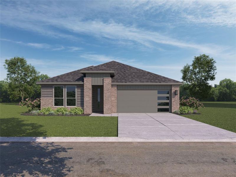 New construction Single-Family house 1601 Buzzard Road, Denton, TX 76205 LARK- photo