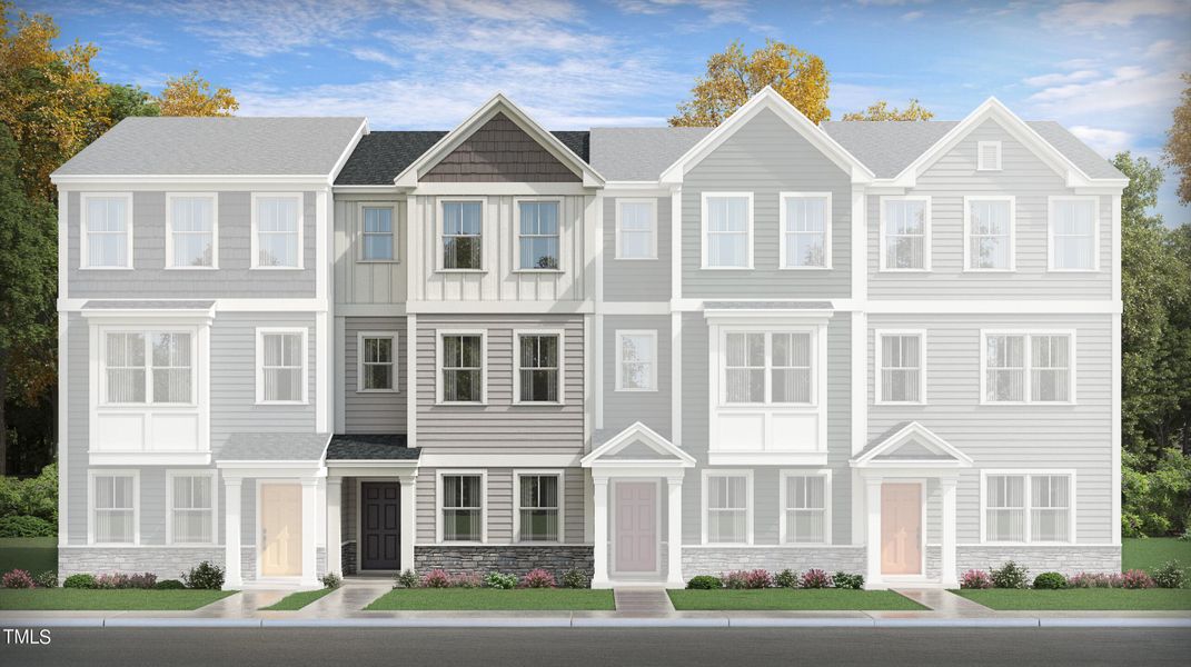 New construction Townhouse house 326 Hemley Trail, Unit 53, Wake Forest, NC 27587 - photo