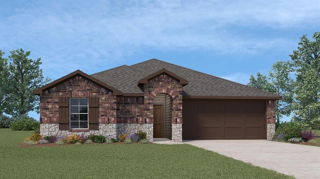 New construction Single-Family house 205 Tadpole Lane, Josephine, TX 75135 X40A Ashburn- photo