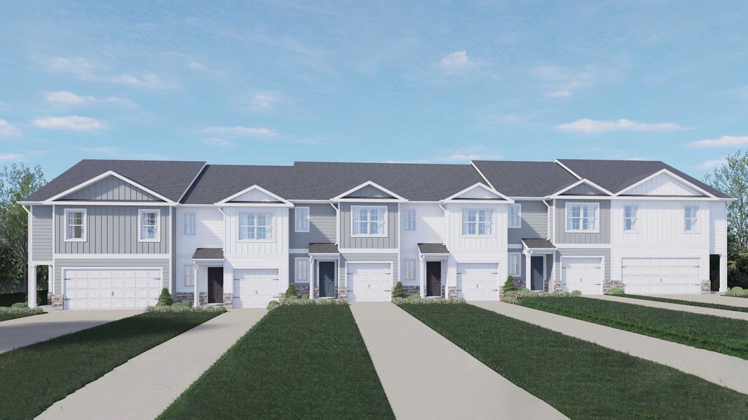 New construction Townhouse house Pattison, 304 Perseus Street, Angier, NC 27501 - photo