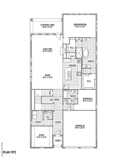 Plan 1572 1st Floor