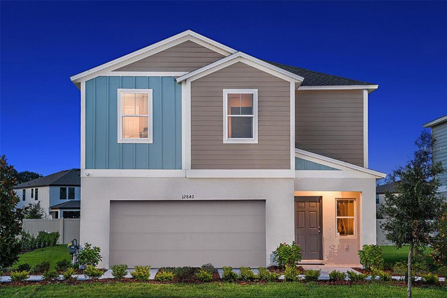 New construction Single-Family house 12923 Hawkstone Trail Boulevard, Lithia, FL 33547 Marbella- photo