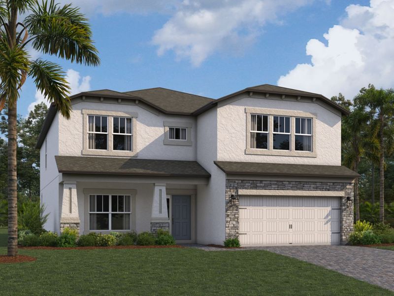 New construction Single-Family house 3166 Marine Grass Drive, Wimauma, FL 33598 Alenza- photo