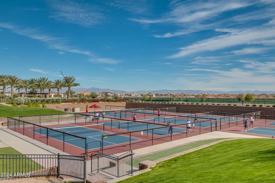Pickle ball courts