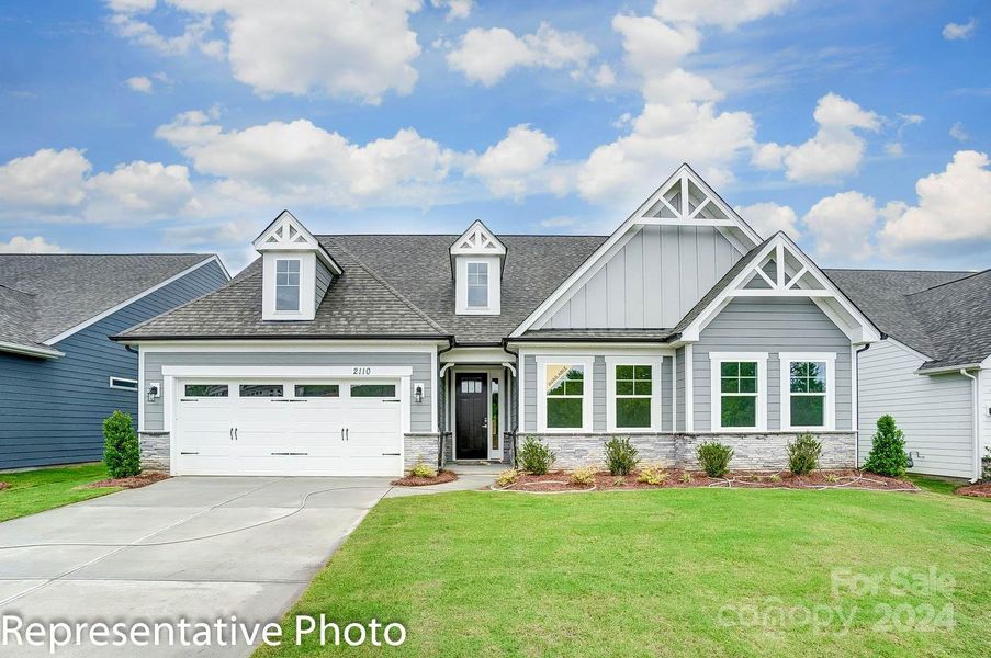 Homesite 134 will feature a Sullivan, Ranch floorplan with front-load garage.