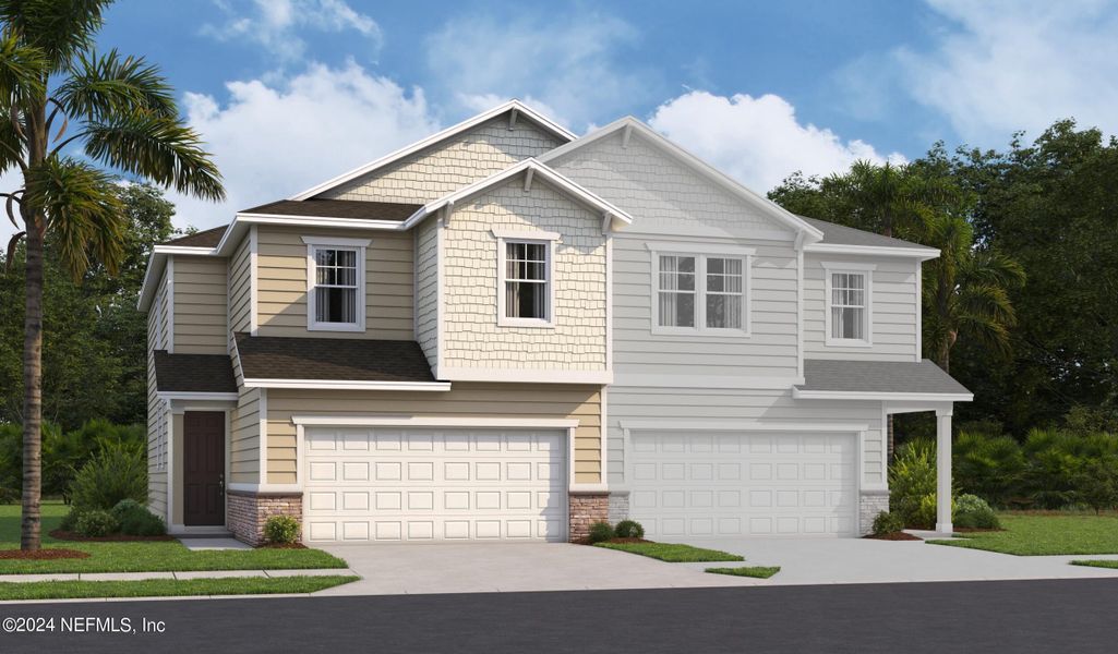 New construction Townhouse house 6042 Immortal Court, Jacksonville, FL 32205 Rosewood- photo