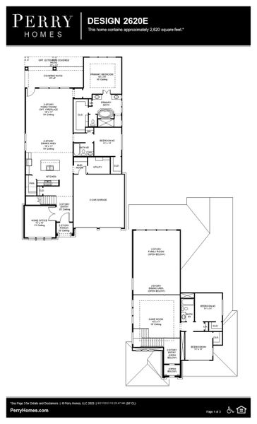 Floor Plan for 2620E