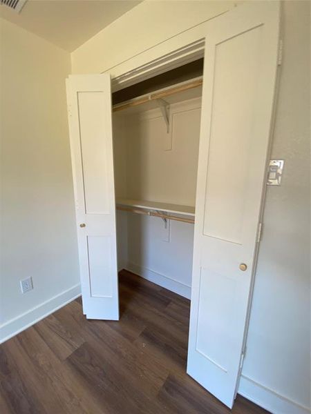 View of closet