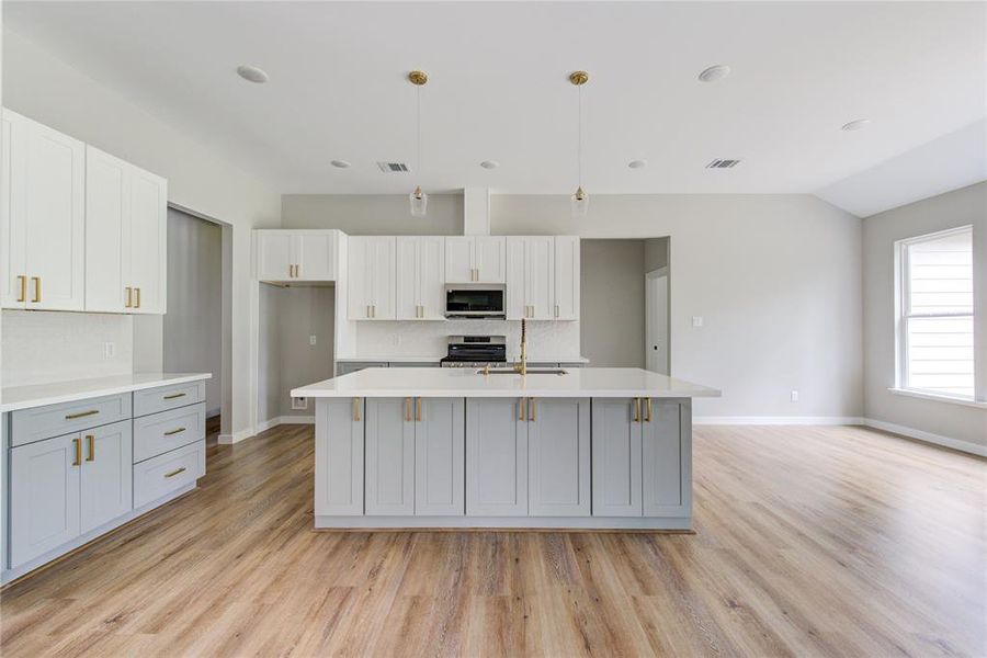 Kitchen island plenty of storage underneath