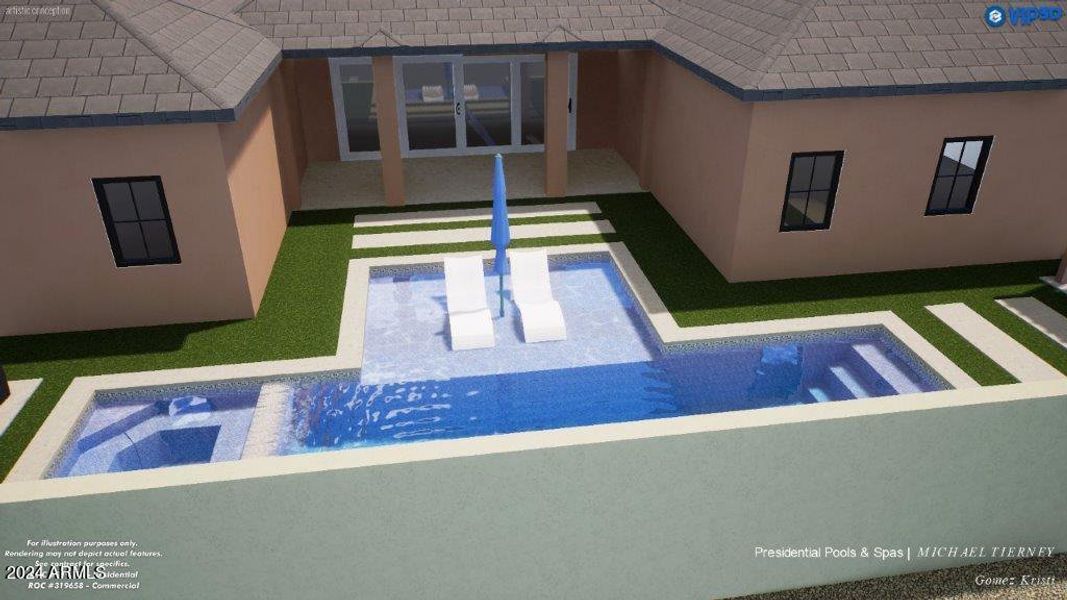 pool rendering