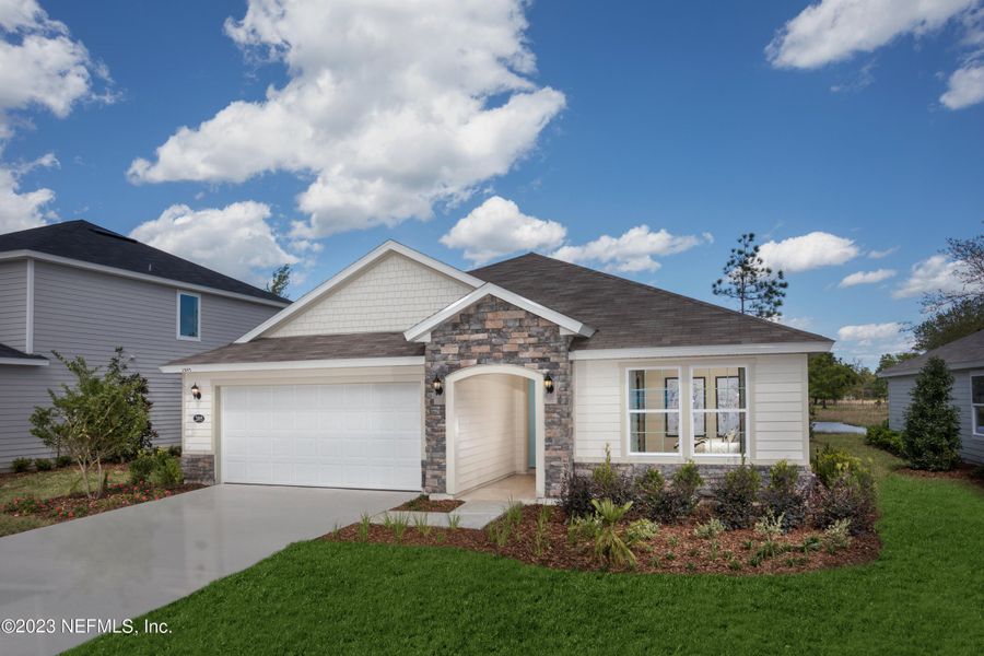 New construction Single-Family house 2895 Windsor Lakes Way, Green Cove Springs, FL 32043 Plan 2003- photo