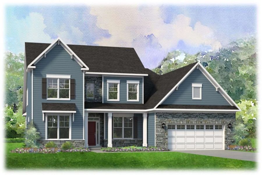 New construction Single-Family house Dawson, 475 Lucky Drive Northwest, Concord, NC 28027 - photo