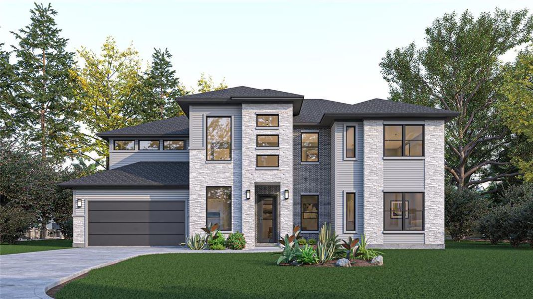 Jamestown Estate Homes presents 403 Venado View Ct. Actual colors may vary from the renderings.