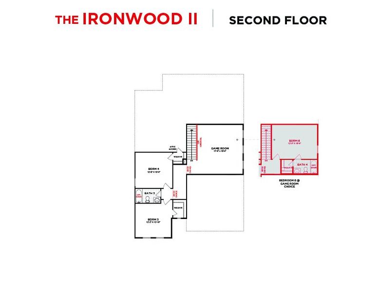 Ironwood II Second Floor