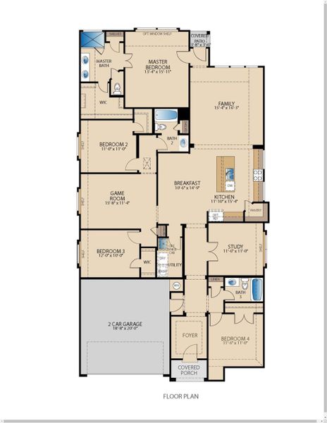 Addison II Floor Plan