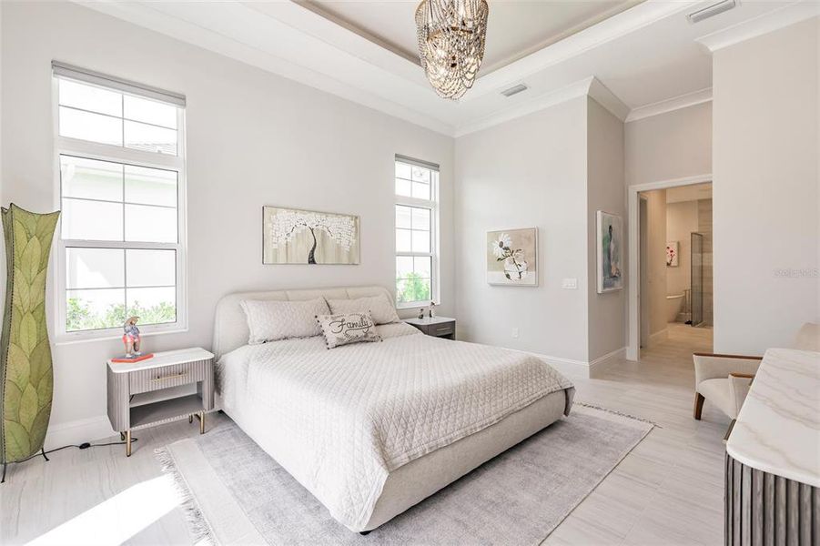 Master Bedroom from French Doors