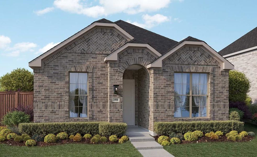 New construction Single-Family house Artistry Series - Dickens II, 2002 Belvedere Street, Garland, TX 75041 - photo