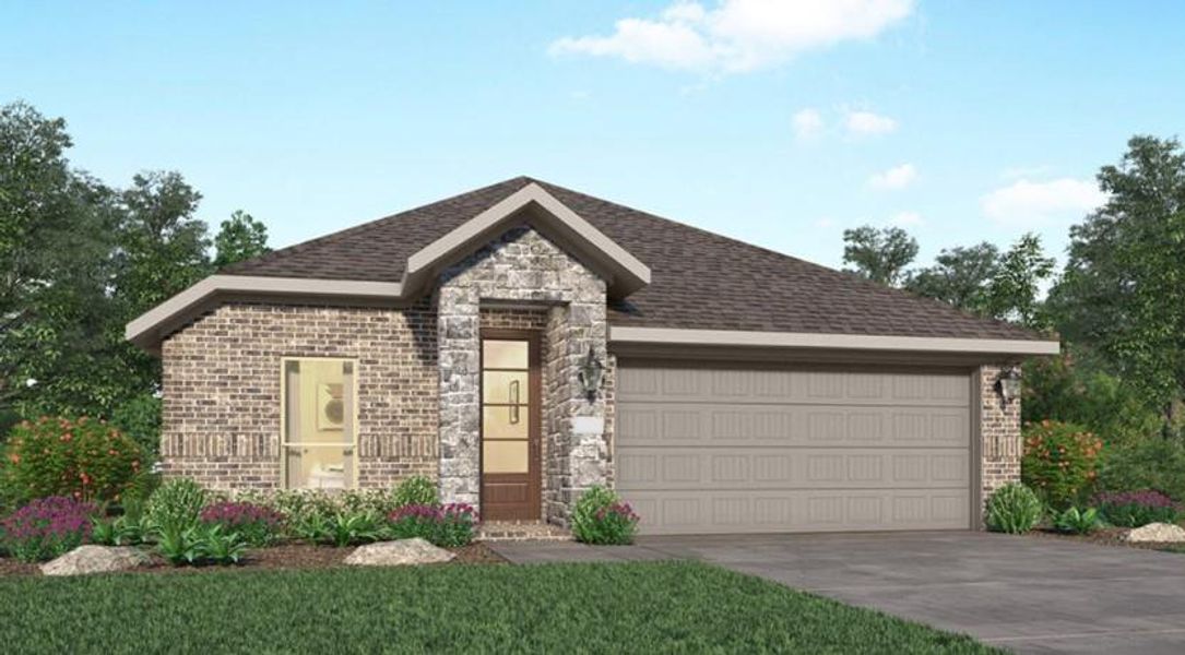 New construction Single-Family house 27134 Coneflower Daisy Way, Hockley, TX 77447 Donovan- photo