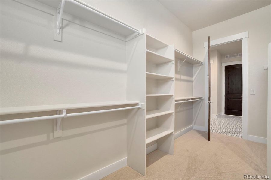 Large Walk-in Closet!