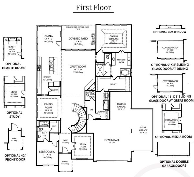 New construction Single-Family house Plan 5042, West Frontier Parkway, Prosper, TX 75078 - photo