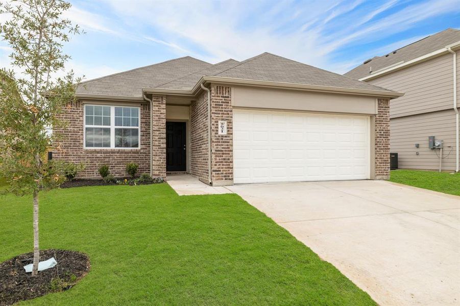 New construction Single-Family house 5021 Chital Drive, Fort Worth, TX 76036 Deer Creek - The Palermo- photo