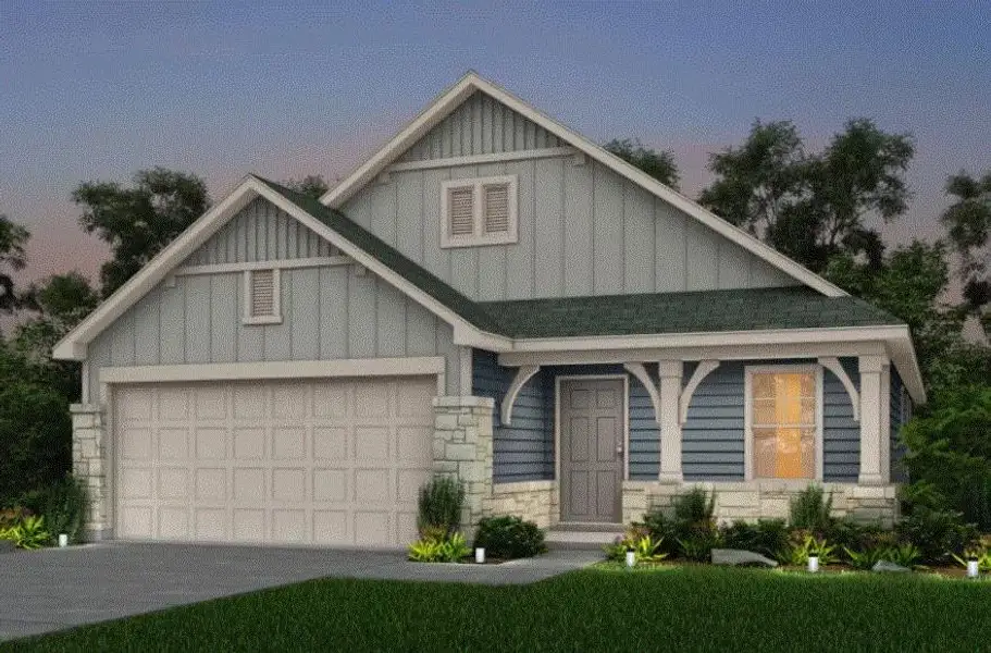 Pulte Homes, Hewitt elevation 27, rendering