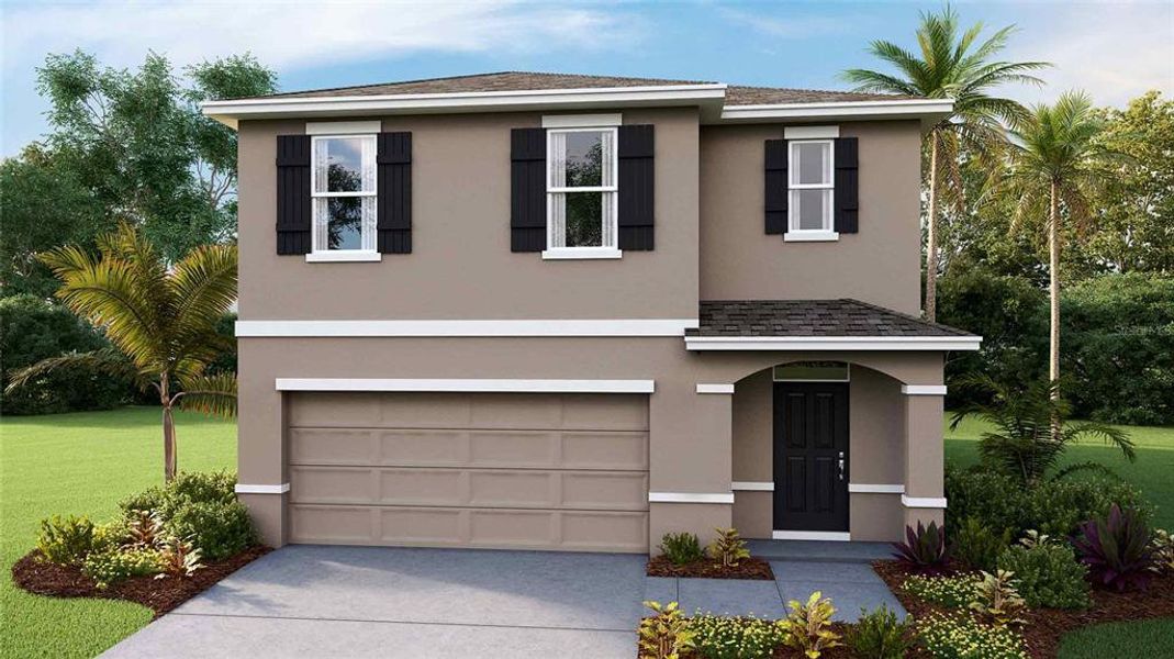 New construction Single-Family house 35751 Sunflower Hill Drive, Zephyrhills, FL 33541 Robie II- photo