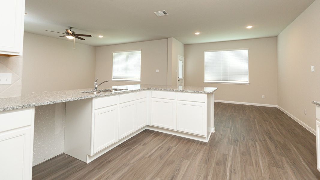 Kitchen to Dining Area