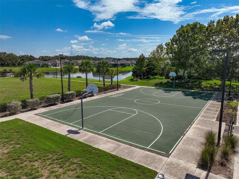 Cross Creek basketball court