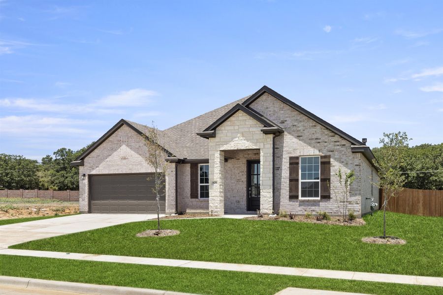 New construction Single-Family house Holly Single Story, 705 Stone Eagle Drive, Azle, TX 76020 - photo
