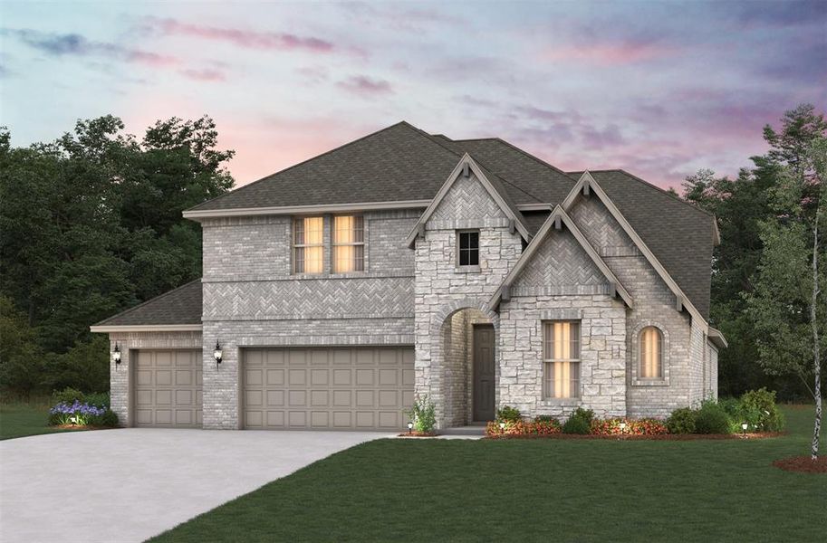 Beazer Homes Lovers Lane Summerfield plan