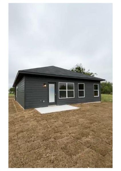 Back of house featuring a patio area